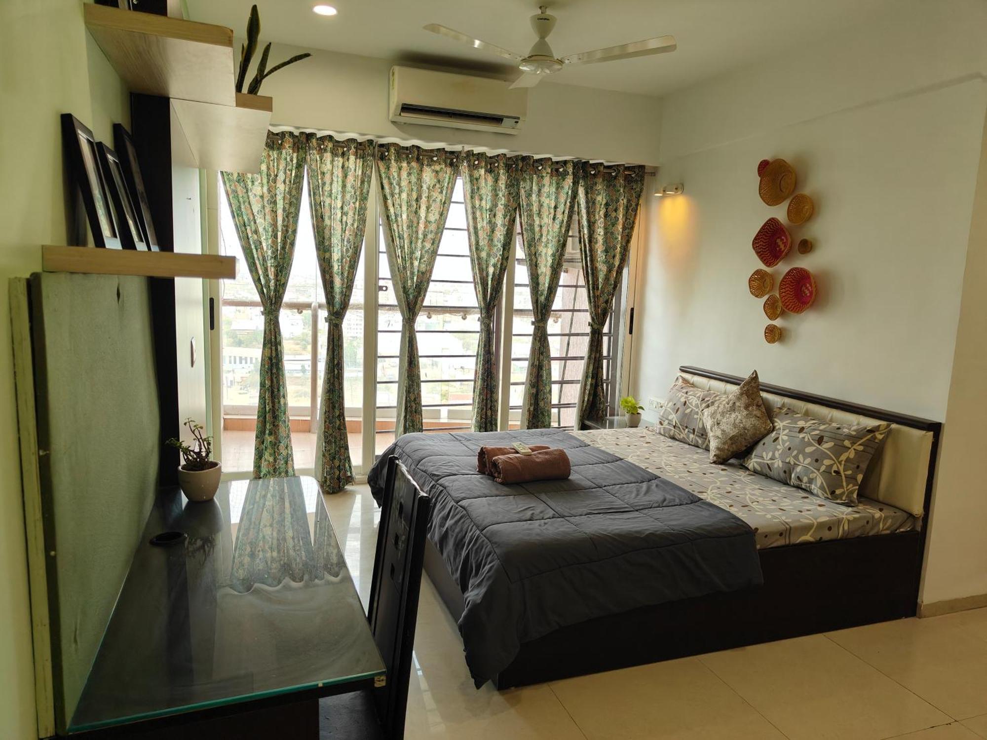 شقة Staeg Skyline View 3Bhk - 1404 إندور المظهر الخارجي الصورة